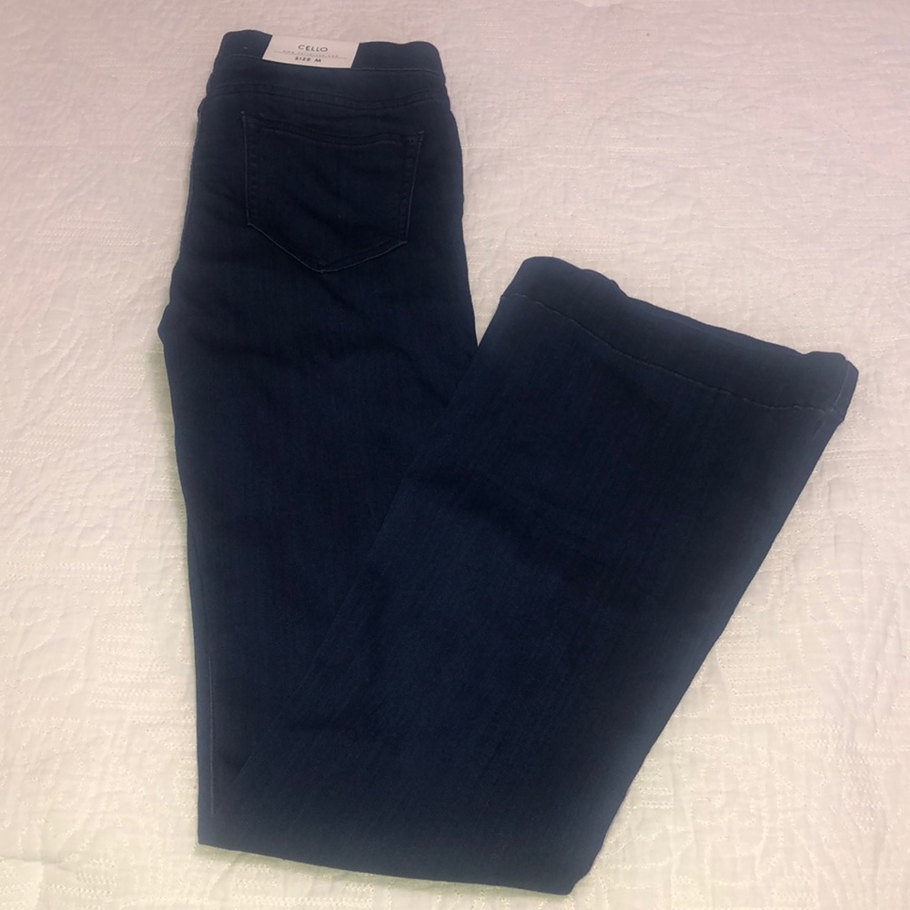 Flare Pull On Jeans